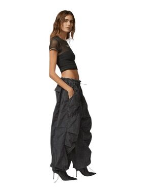 Urban outfitters Sloan wide leg balloon nylon pants